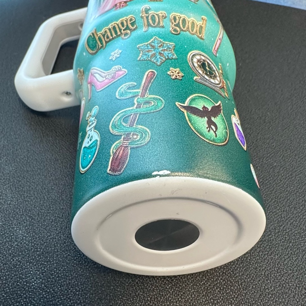 Wicked Themed 40 oz Insulated Cup with Handle - Picture 6 of 6